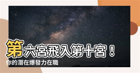 10宮飛星|第十宮：明確你的事業方向